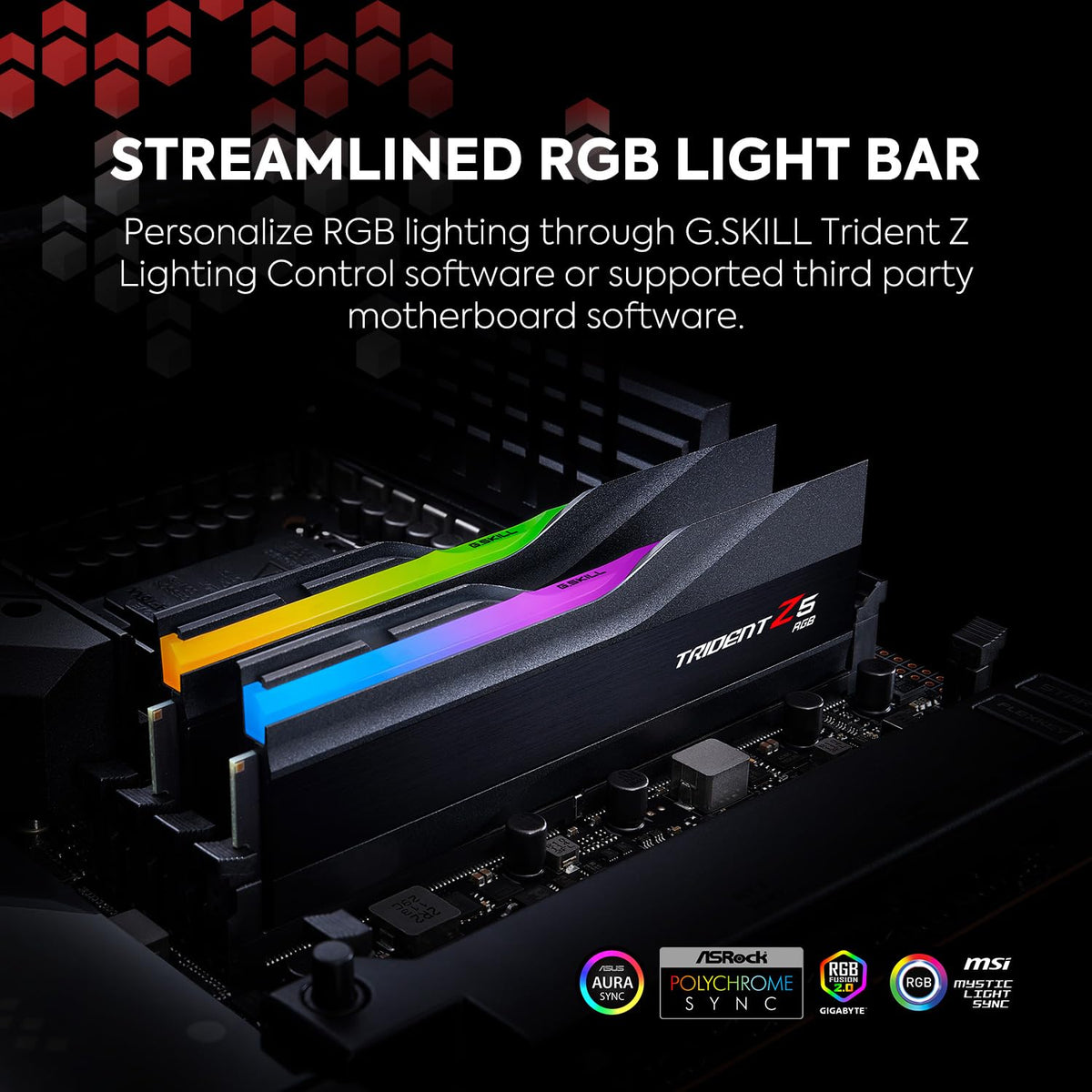 DDR5 RAM 64GB (2x32GB) 6400MT/s Matte Black Y9550