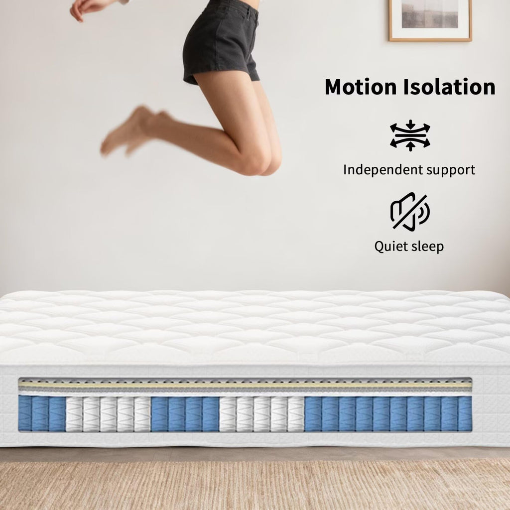 14 Inch Full Size Hybrid Memory Foam Mattress I7196