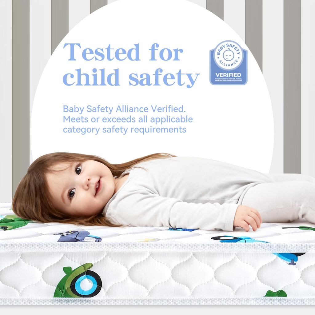 Foam Baby Crib & Toddler Mattress, 52" x 27.6" x 5" M49635
