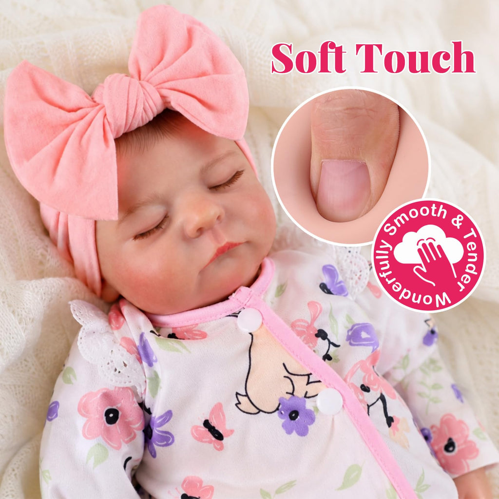 20 Inch Closed-Eye Reborn Baby Doll Q934