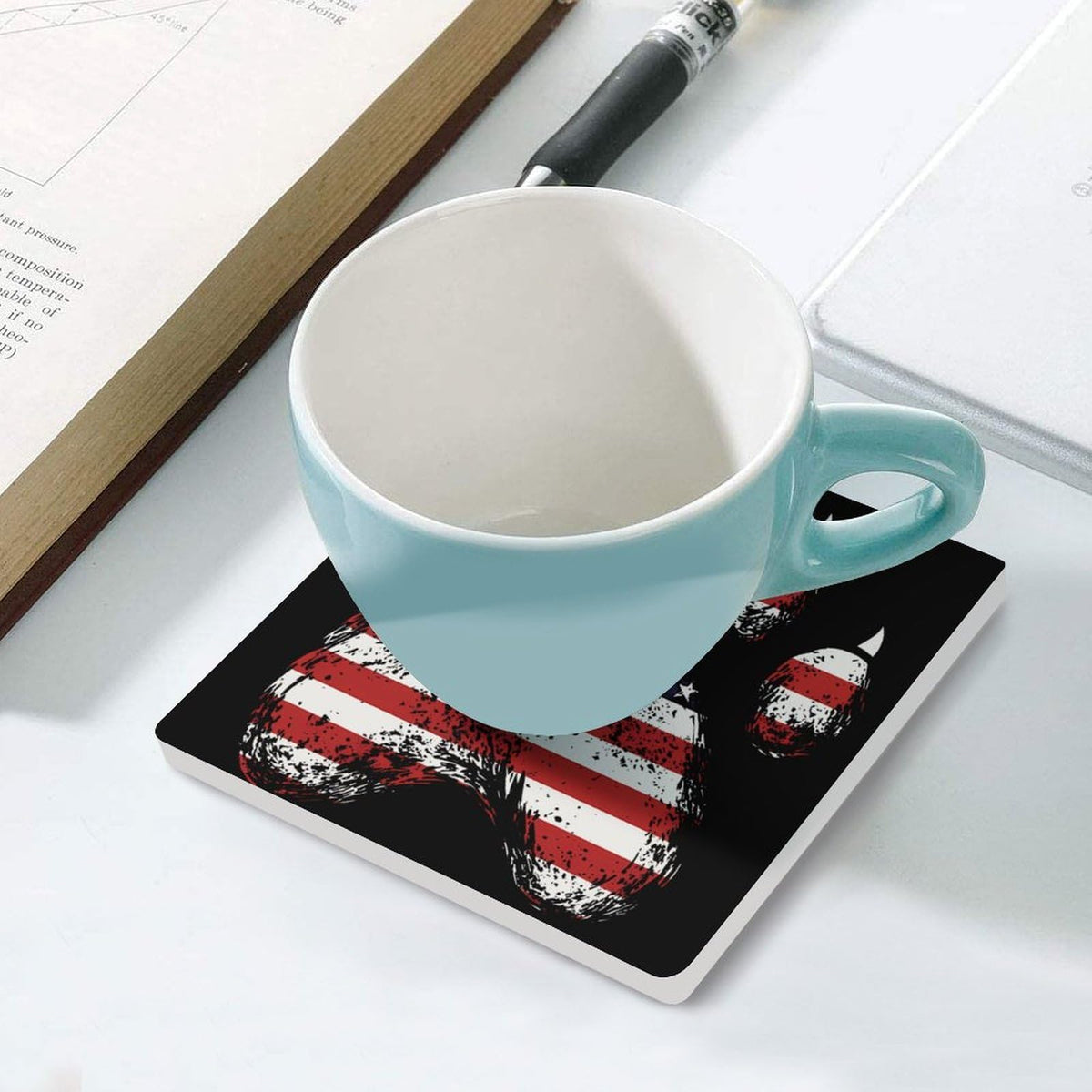 Ceramic Coasters Set B7844