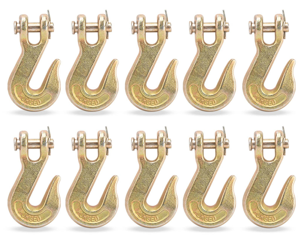 3/8" Grade 70 Clevis Grab Hook 10 Pack H49251