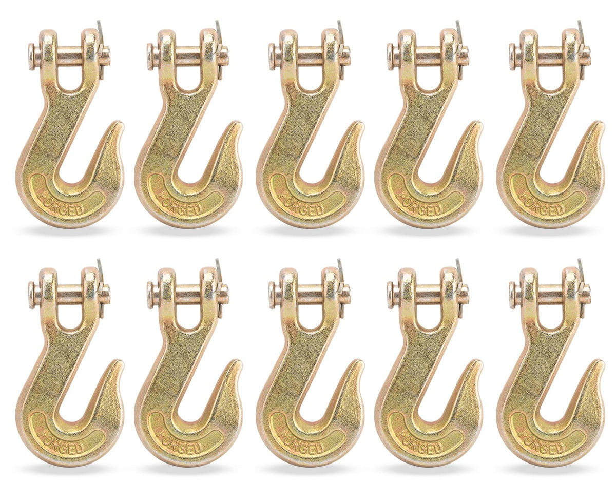 3/8" Grade 70 Clevis Grab Hook 10 Pack H49251