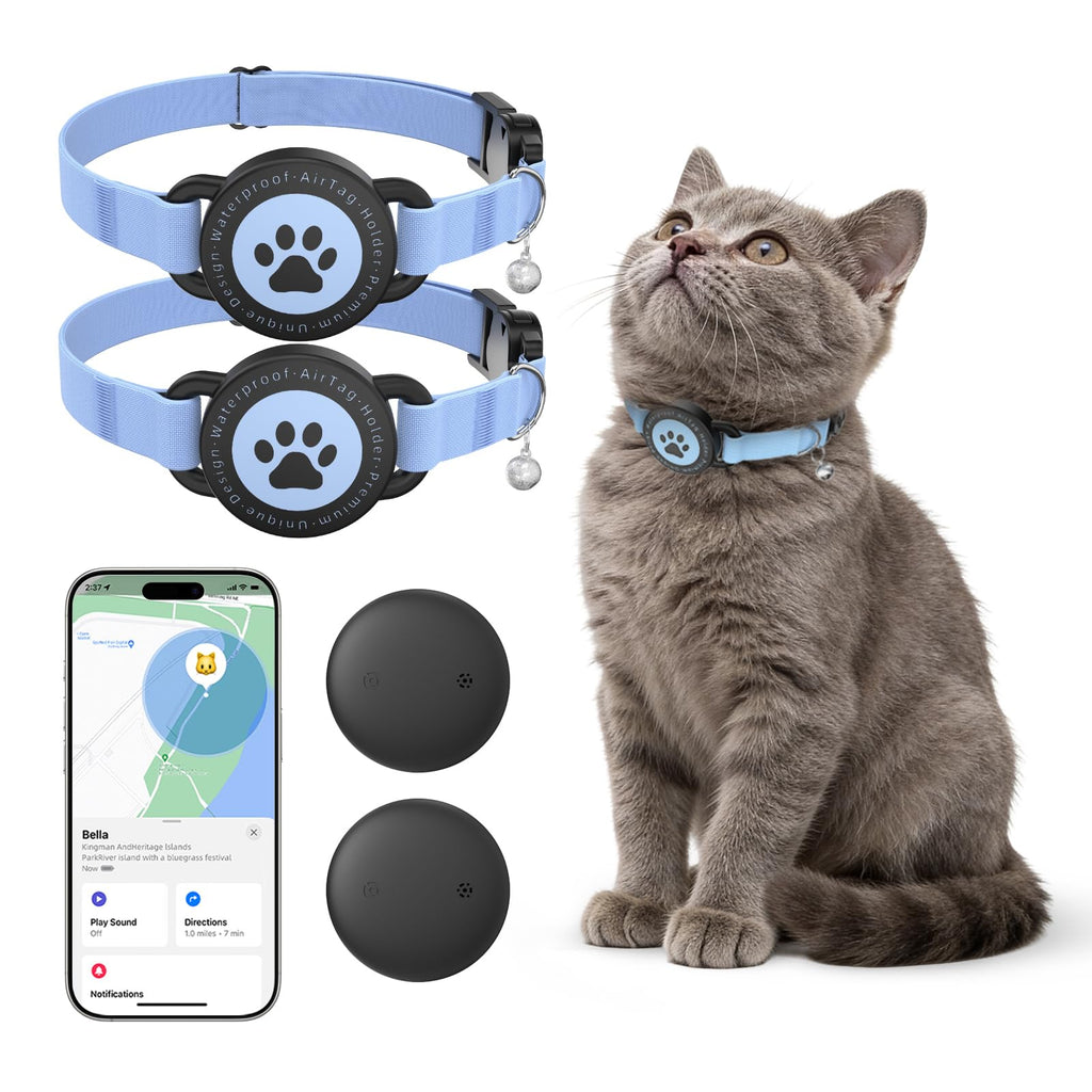 GPS Tracking Collar Blue 2P U925948