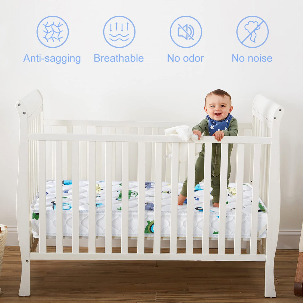 Foam Baby Crib & Toddler Mattress, 52" x 27.6" x 5" M49635