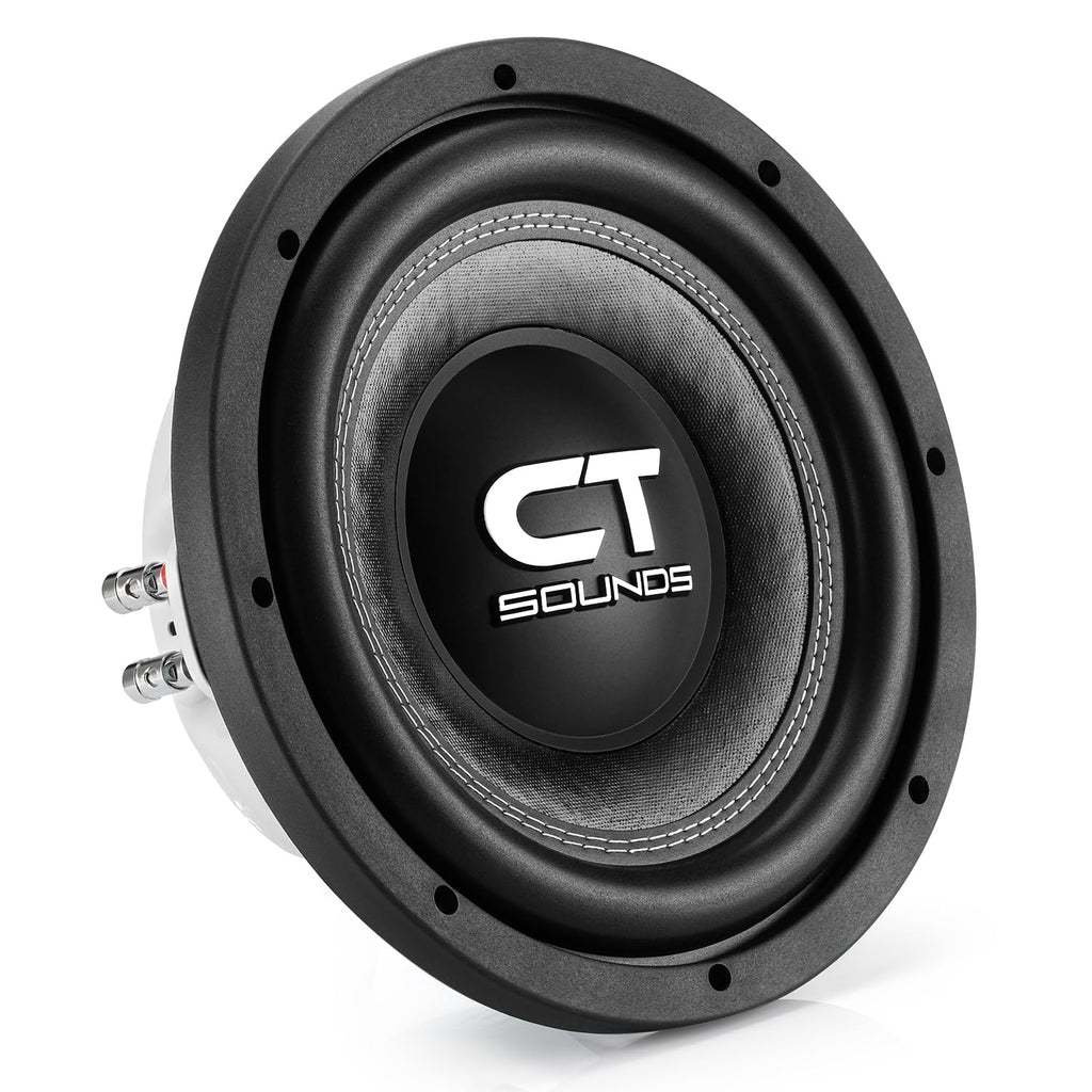 10” Dual 4-Ohm 1000-Watt Shallow Mount Car Subwoofer B21084