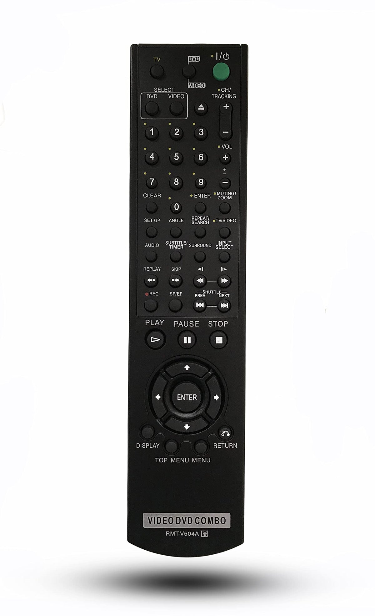 Replacement Remote Control for DVD/VHS Combo Player W579