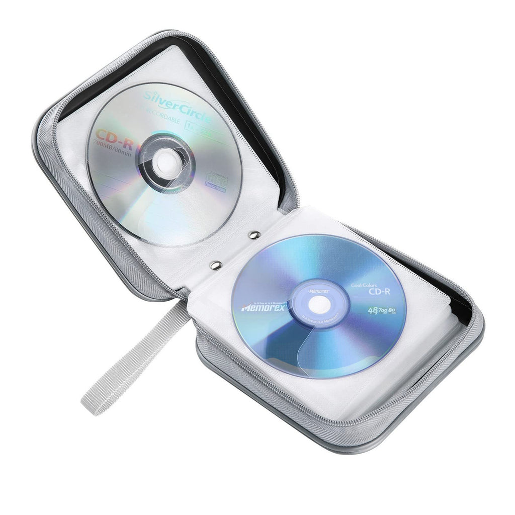 CD/DVD Cases 40 Capacity Disc Storage Binder Black J589