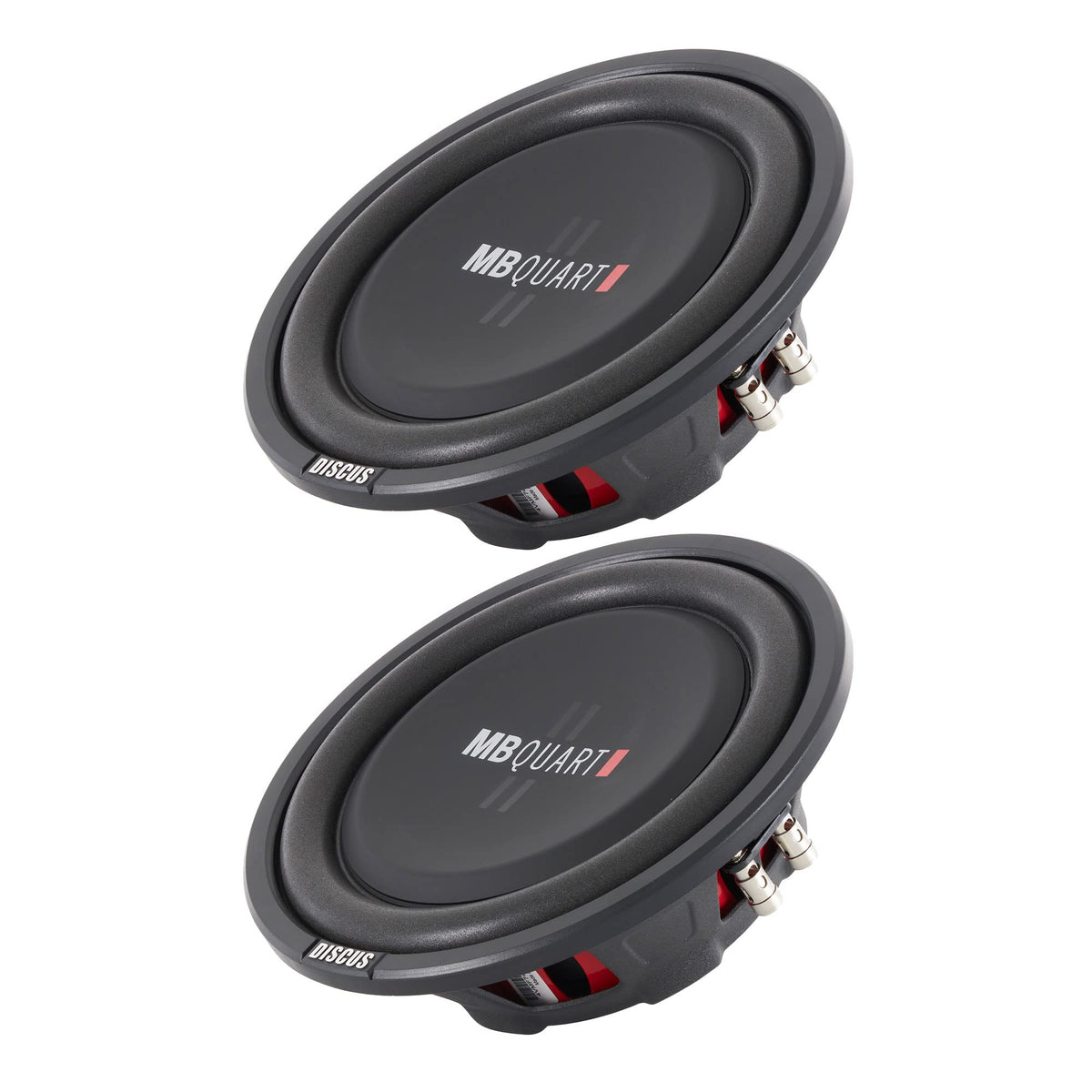 10 Inch 400W 4 Ohm DVC Car Subwoofer, 2 Pack B118778