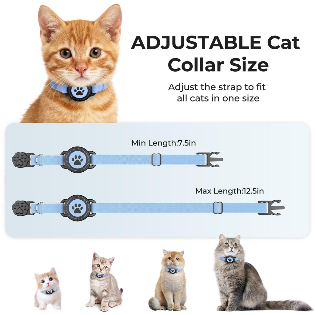 GPS Tracking Collar Blue 2P U925948