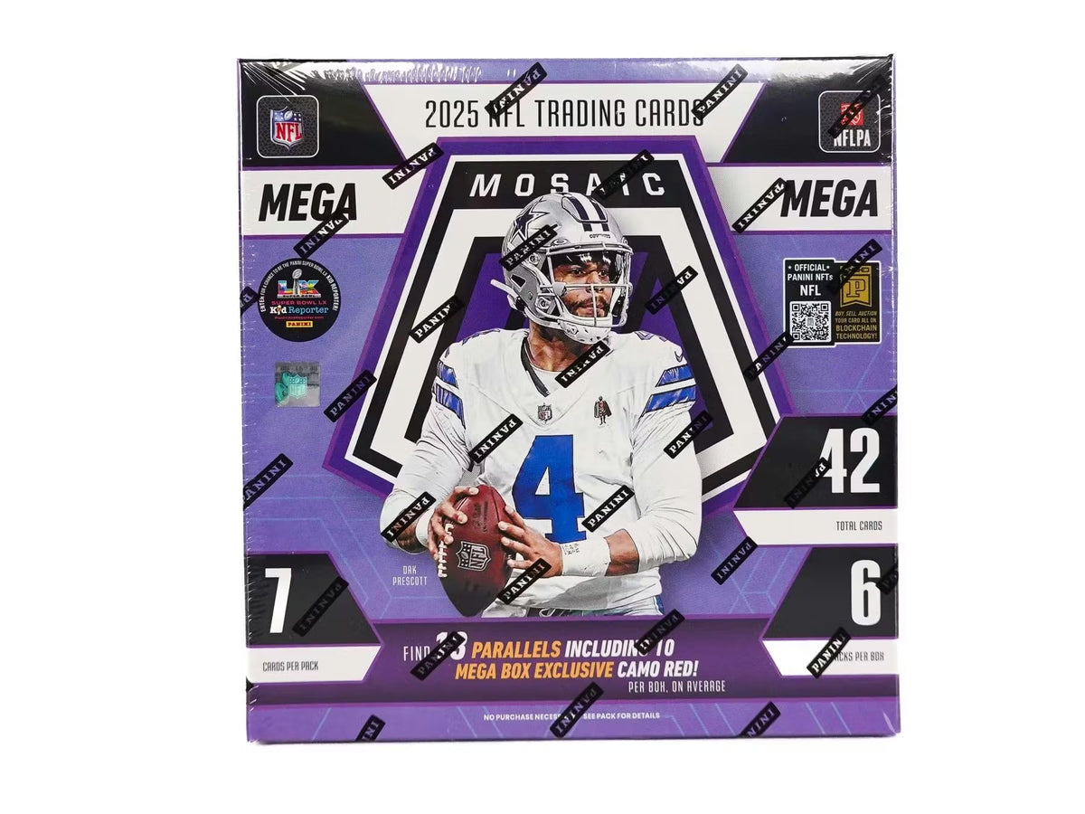 2025 Mosaic Football Trading Card Box G39956