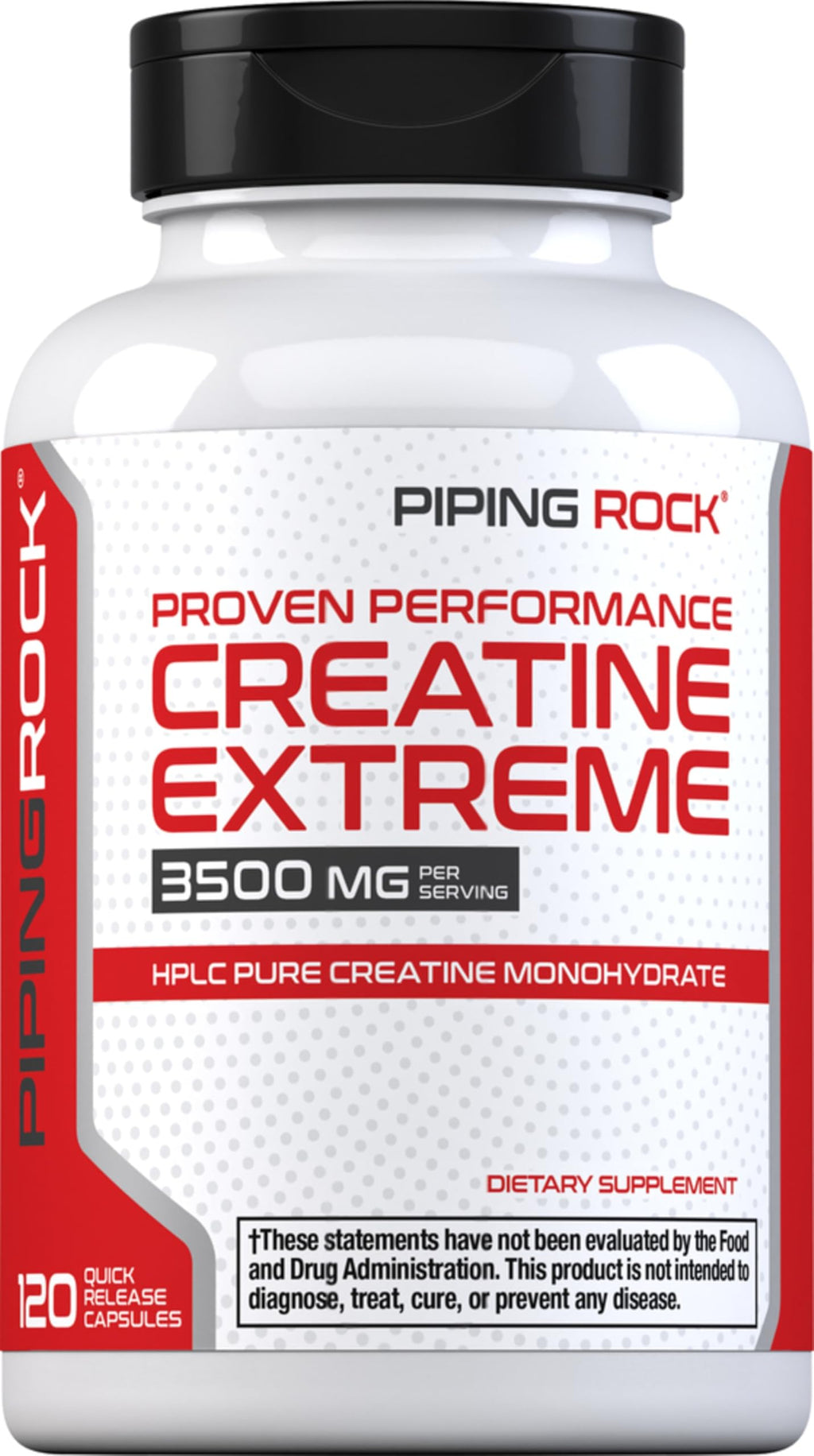 Creatine Monohydrate Capsules 3500 mg 120 Pills W391203