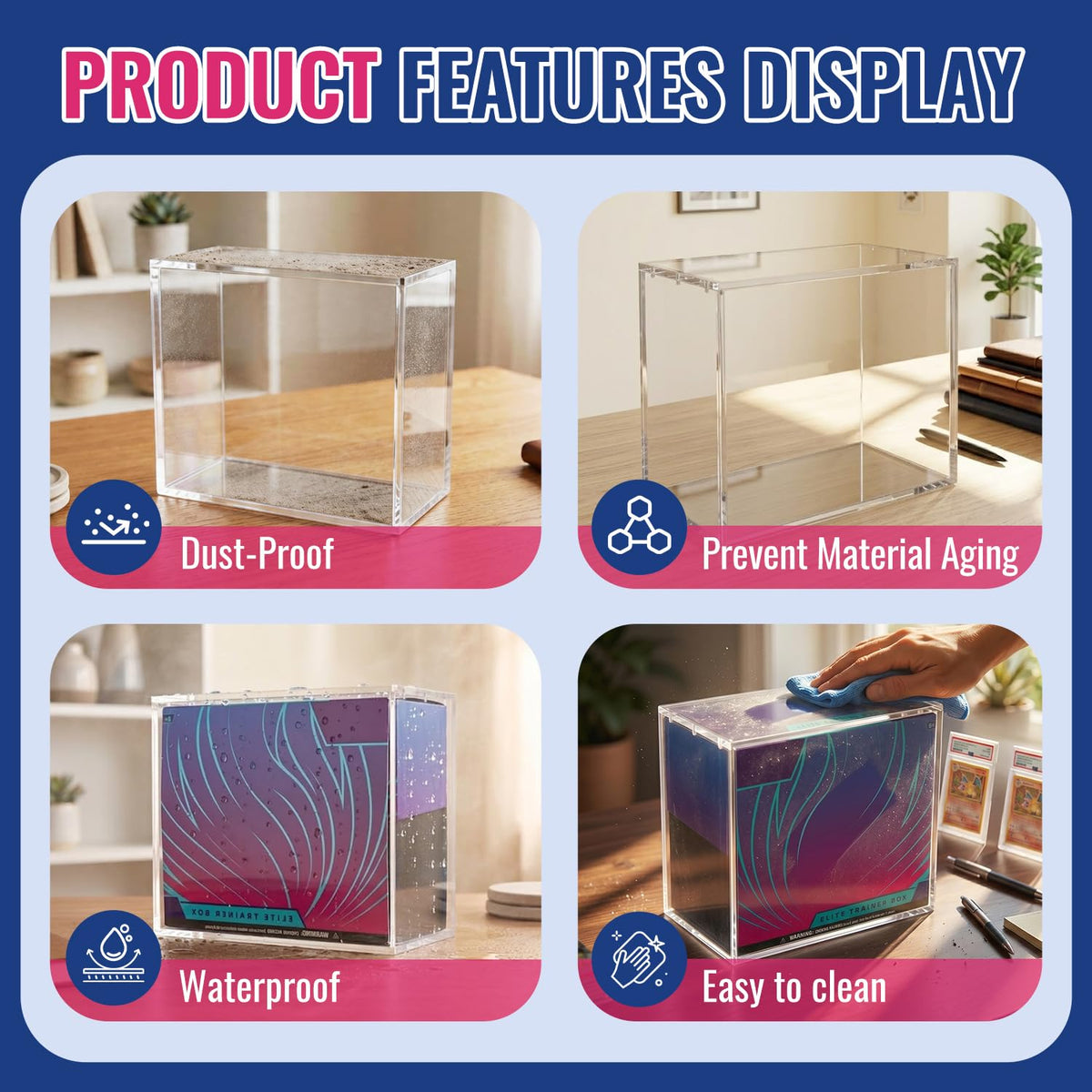 Clear 5mm Acrylic Display Case H194151