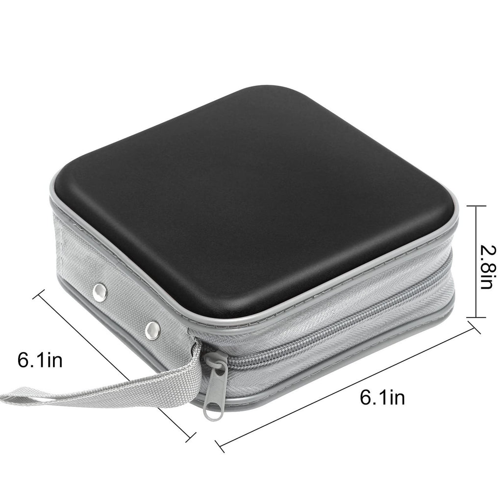 CD/DVD Cases 40 Capacity Disc Storage Binder Black J589