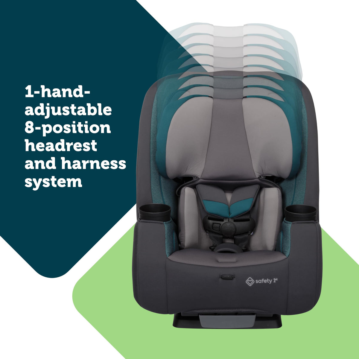 3-in-1 Convertible Car Seat, 5-100 lbs R824