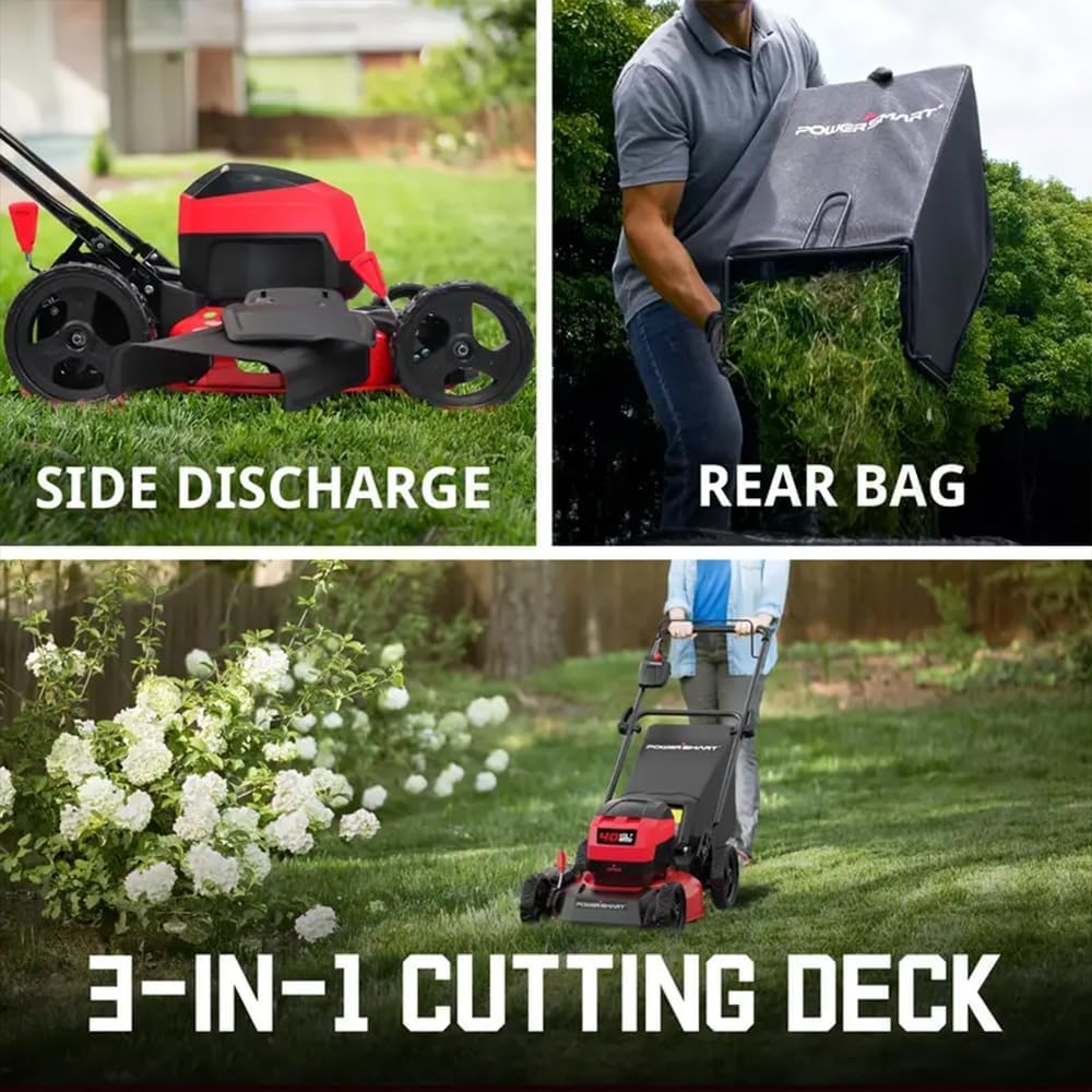 Electric Cordless Lawn Mower 17" 40V X147
