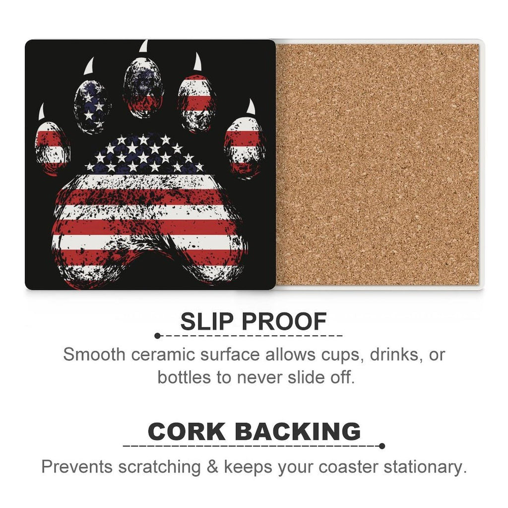 Ceramic Coasters Set B7844