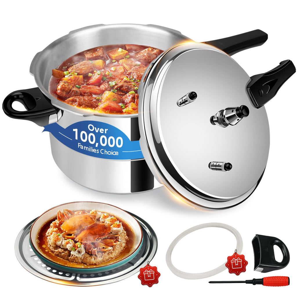 Aluminum 4.22Qt Pressure Cooker K85328
