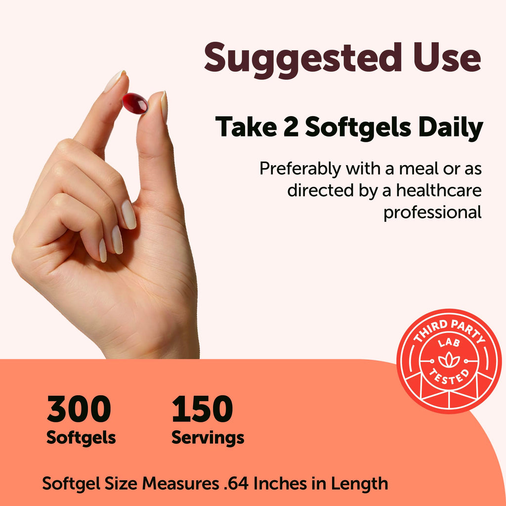 Antarctic Krill Oil 1,000 mg 300 Softgels Omega-3 EPA & DHA R449528
