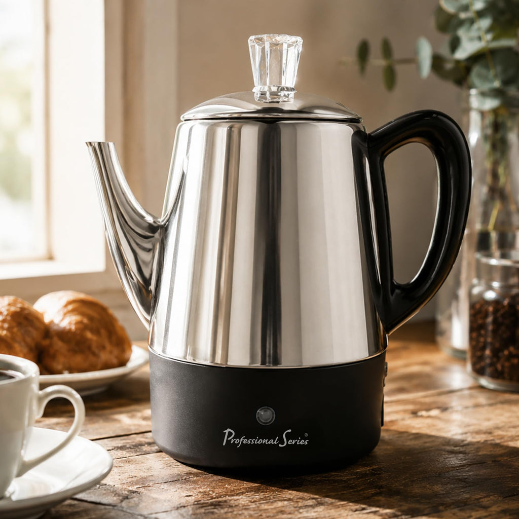 4-Cup Stainless Steel Percolator R1051
