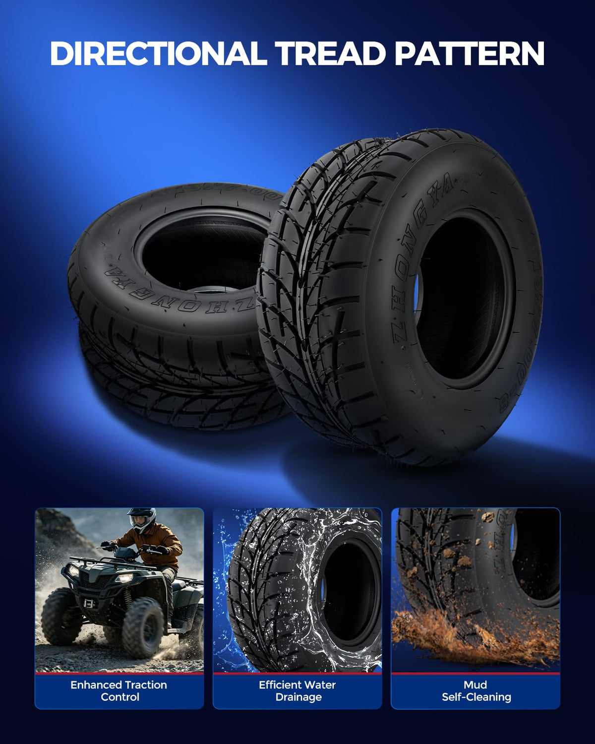 All-Terrain Tires 19x7-8 Set 2 O192