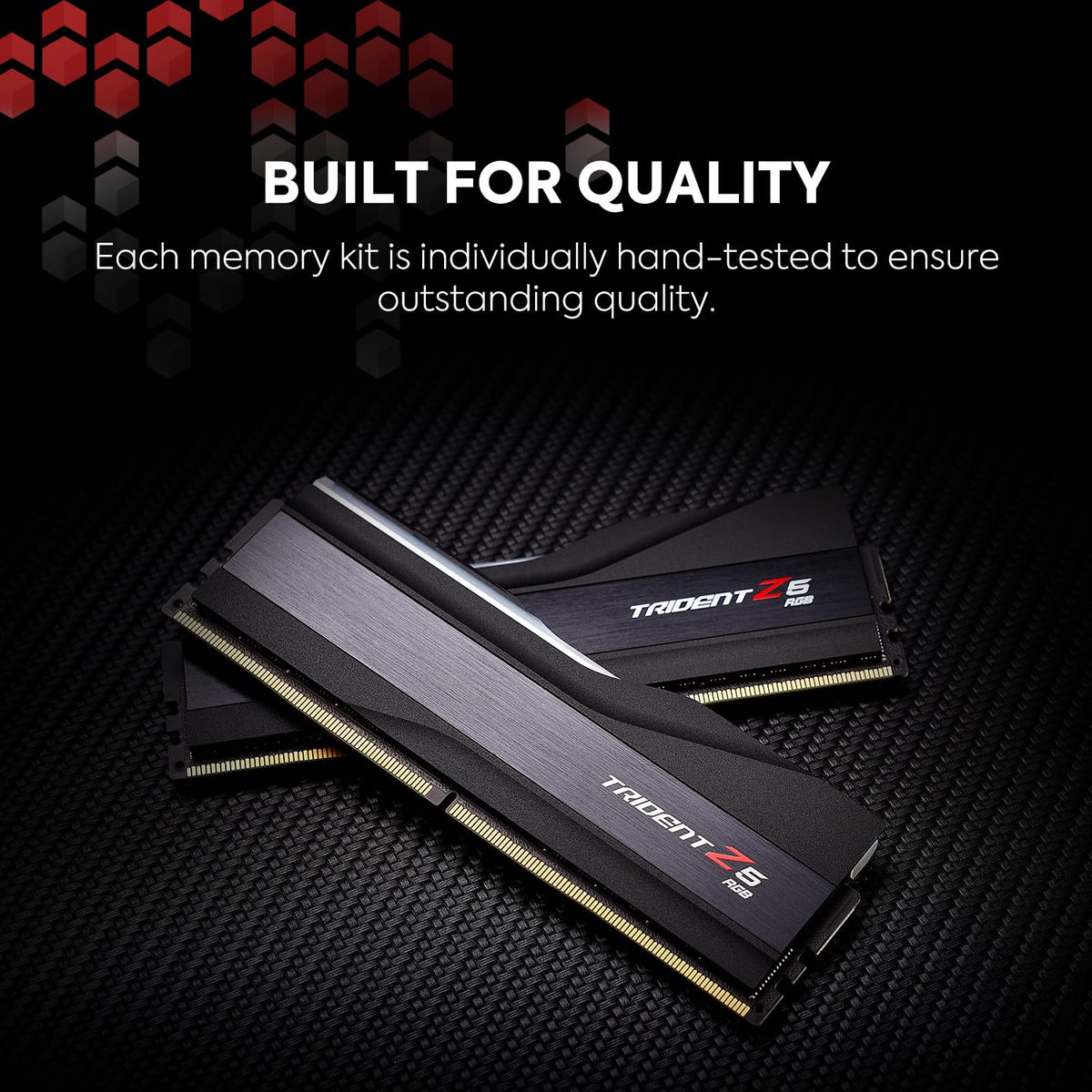 DDR5 RAM 64GB (2x32GB) 6400MT/s Matte Black Y9550