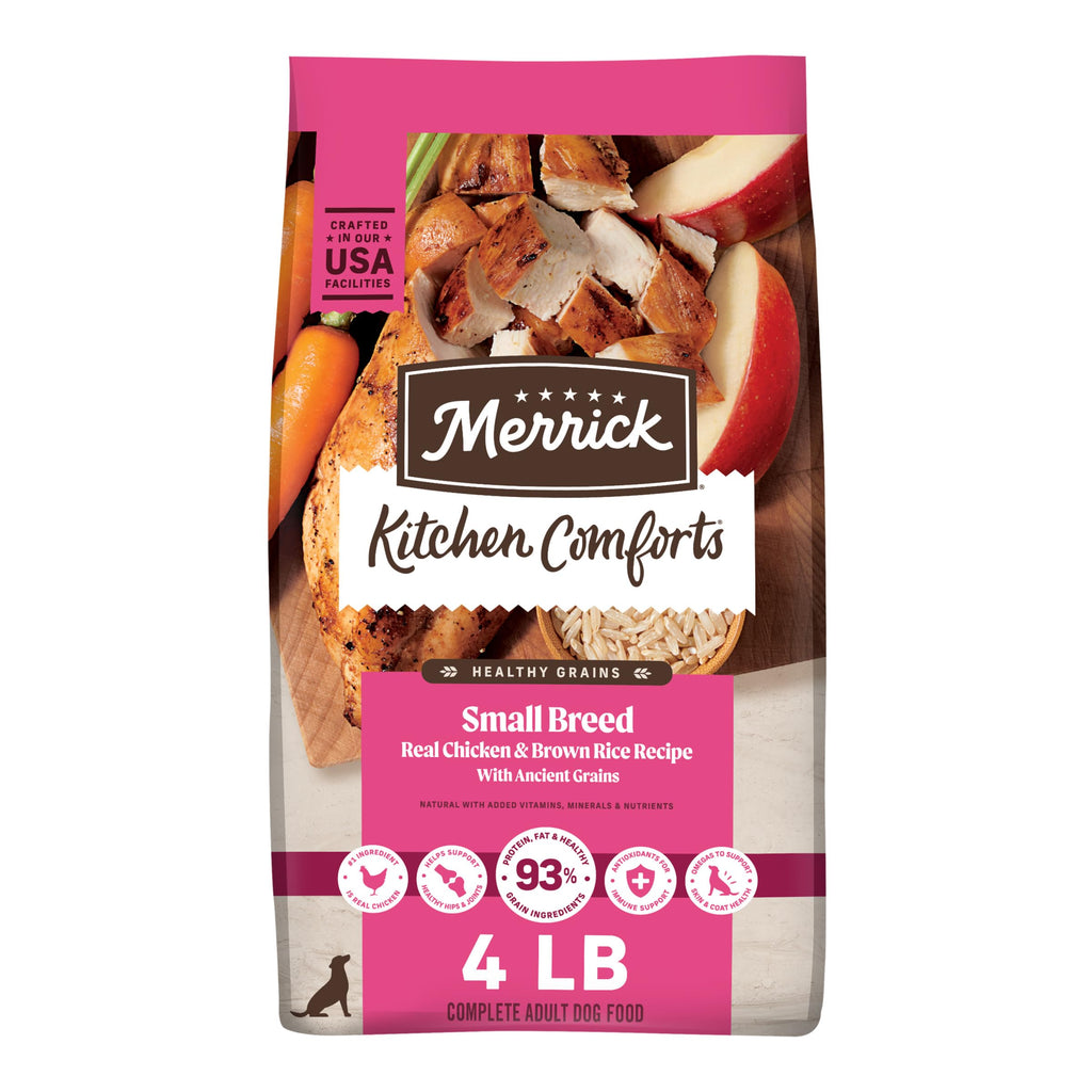 Dry Dog Food for Small Dogs 4 lb Bag Y59351