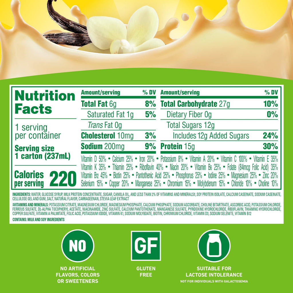 Vanilla High Protein Ready-to-Drink 24 pk C49754