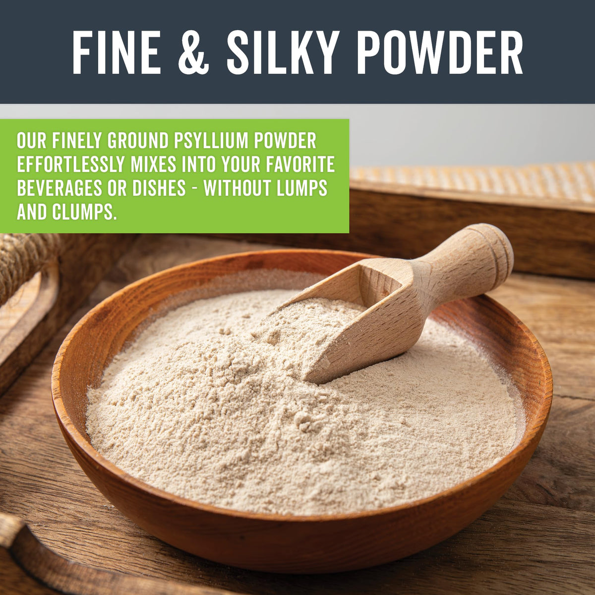 Organic Psyllium Husk Powder, 24 oz X196