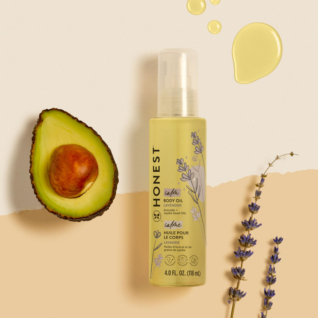 Hypoallergenic Lavender Infused Body Oil 4.0 fl oz D57639