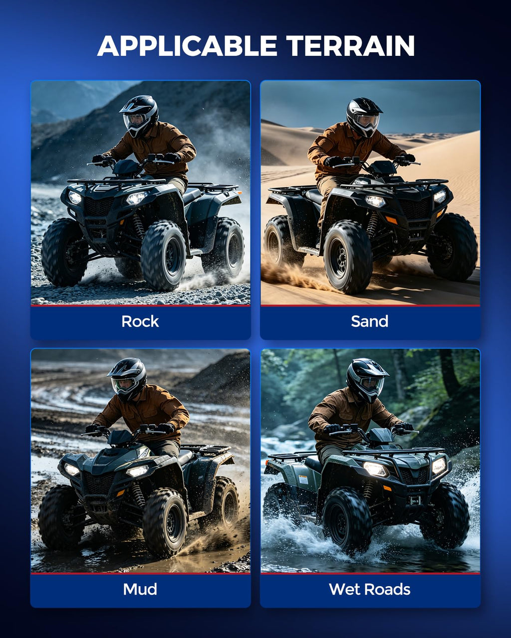 All-Terrain Tires 19x7-8 Set 2 O192