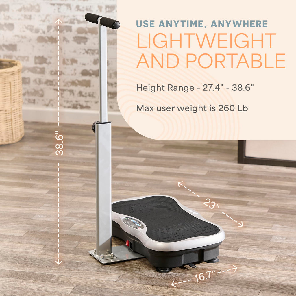 Vibration Plate with Handles and Magnetic Acupoints I741489