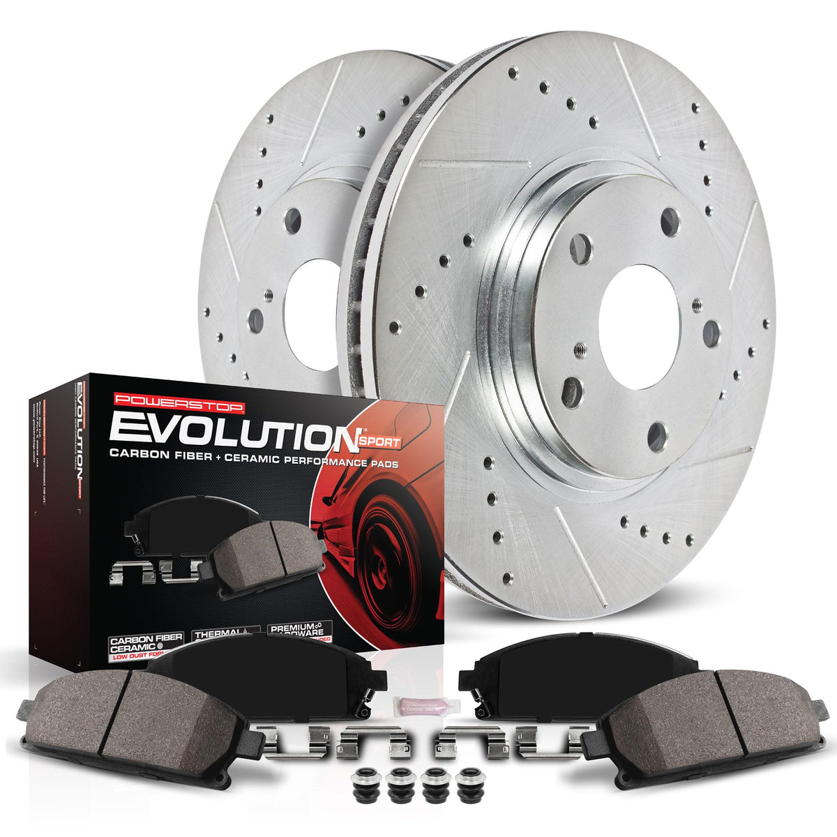 Front Brake Pad & Rotor Kit G882