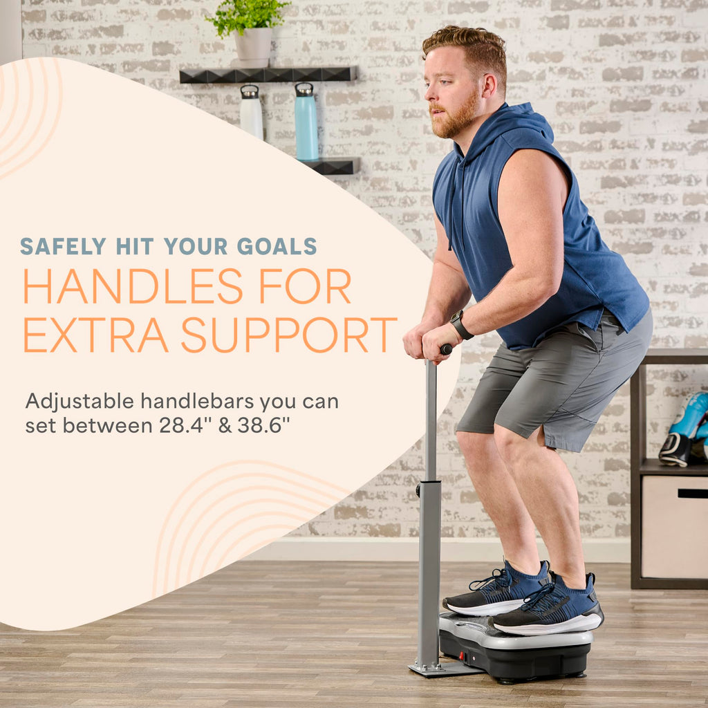 Vibration Plate with Handles and Magnetic Acupoints I741489