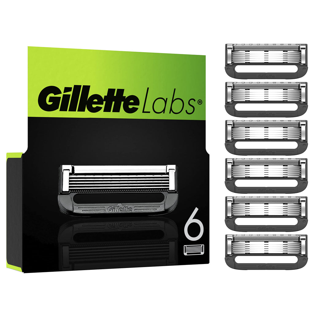 Razor Blades Men, Pack of 6 Razor Blade Refills H1239