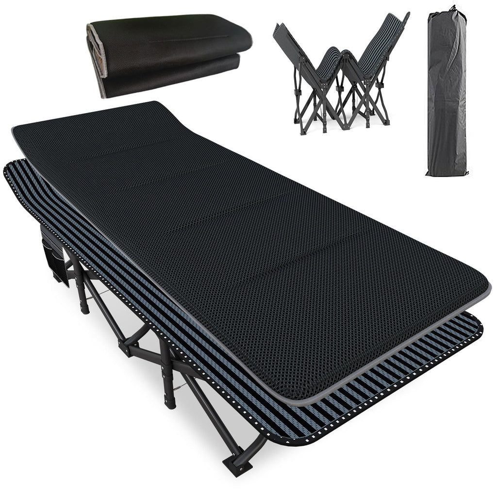 31.5" Wide Camping Cot with Pad L8893