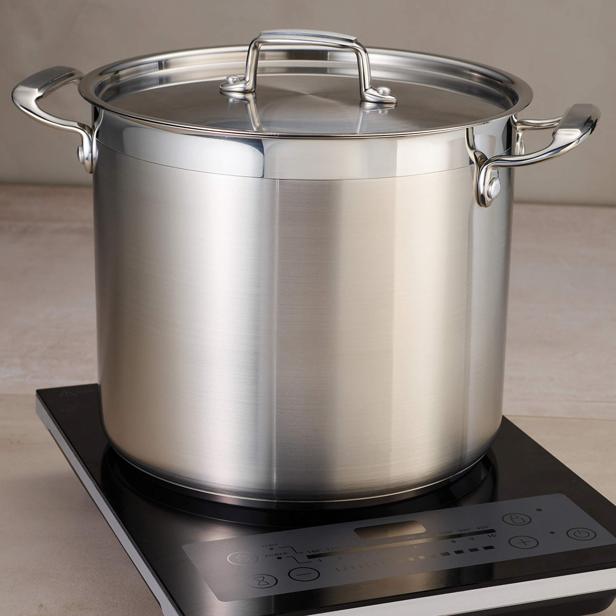 Stainless Steel 12-Quart Stock Pot with Lid V31007