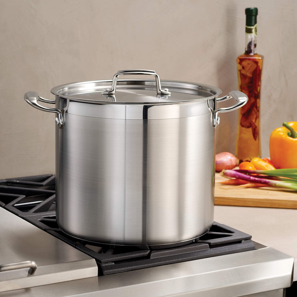 Stainless Steel 12-Quart Stock Pot with Lid V31007