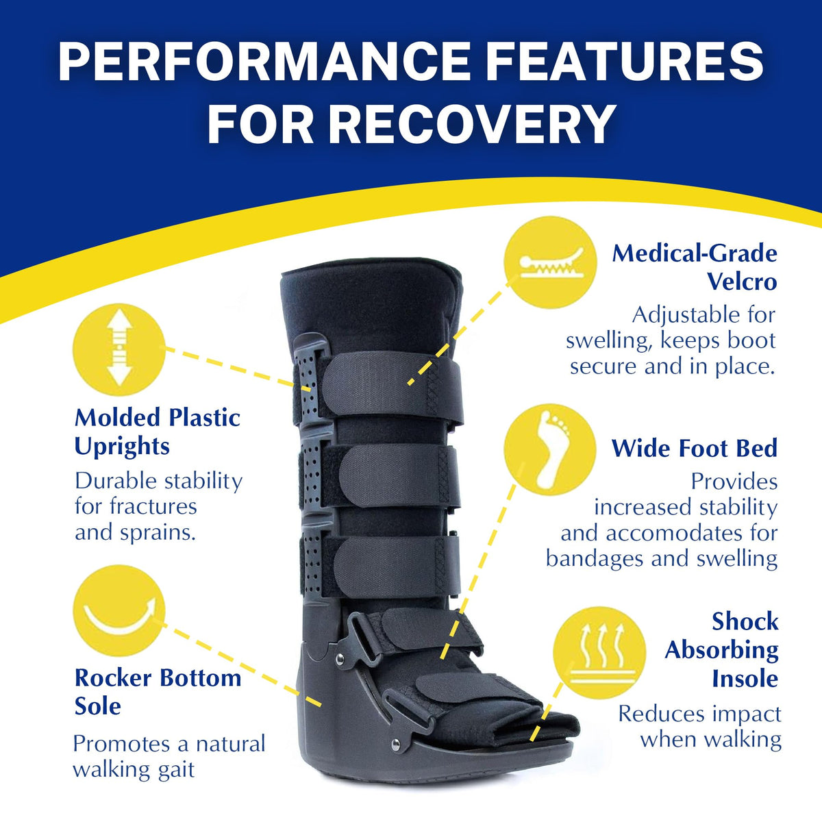 Tall CAM Walking Boot H4242