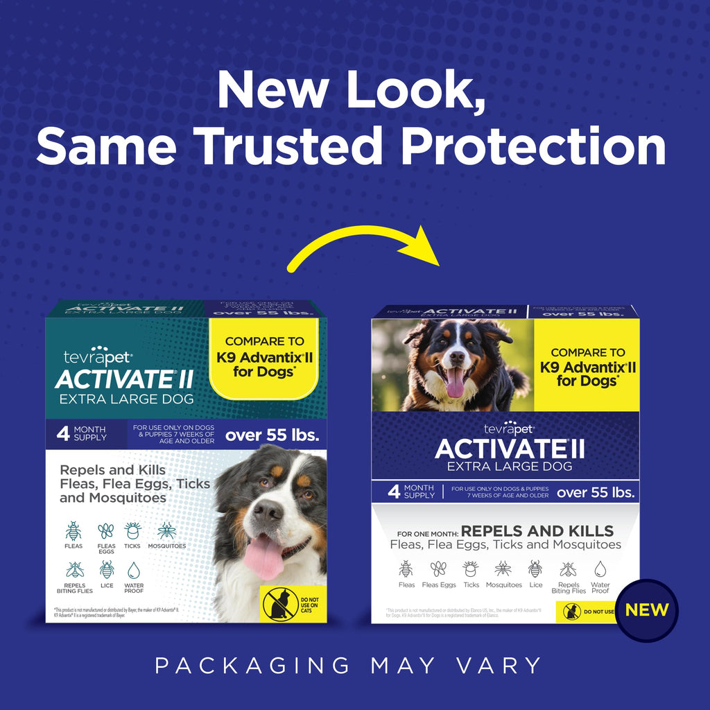 Flea and Tick Prevention for Extra Large Dogs 55+ lbs G9908
