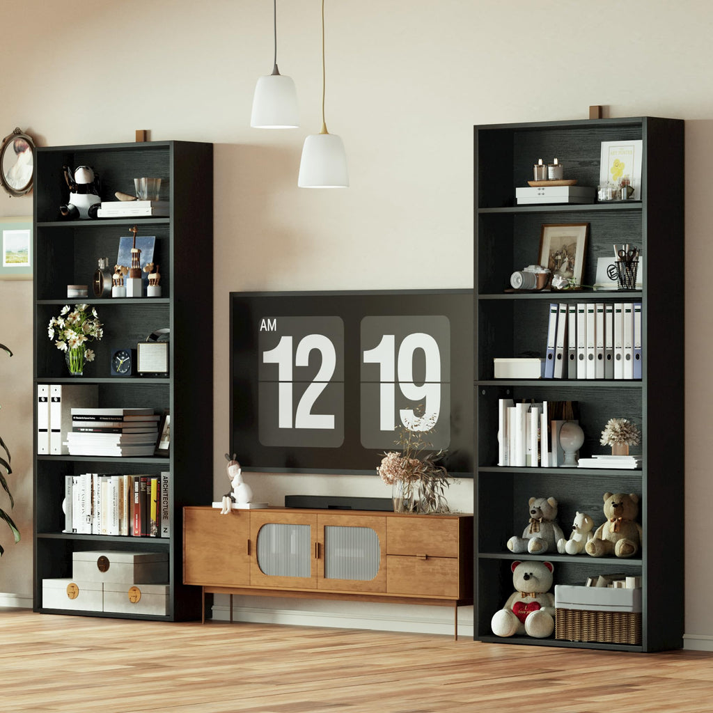 70" Tall 6 Tiers Bookshelf Z4423