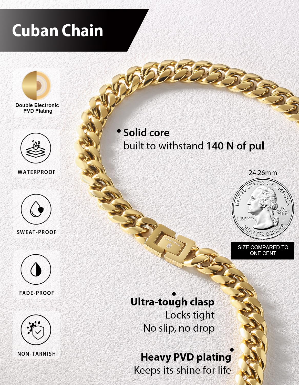 Cuban Link Chain E21055