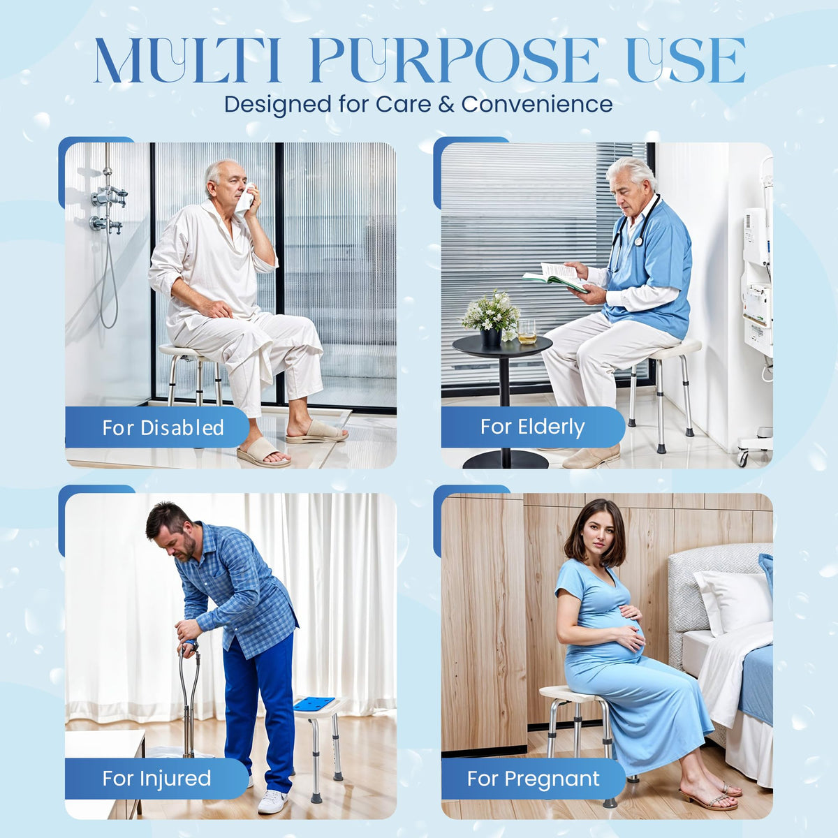Shower Chair and Bathtub Bench Y91495
