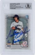 Autographed Baseball Card D80055