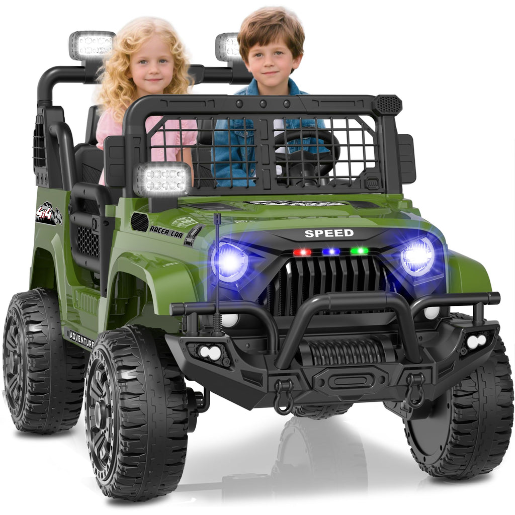 24V 4WD 2-Seater Kids Electric Car A8503